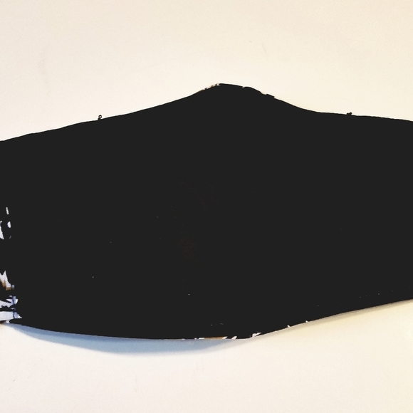 Hand Crafted Face Mask Baltimore Ravens Black Purple Gold Kids Face Mask - Picture 6 of 6